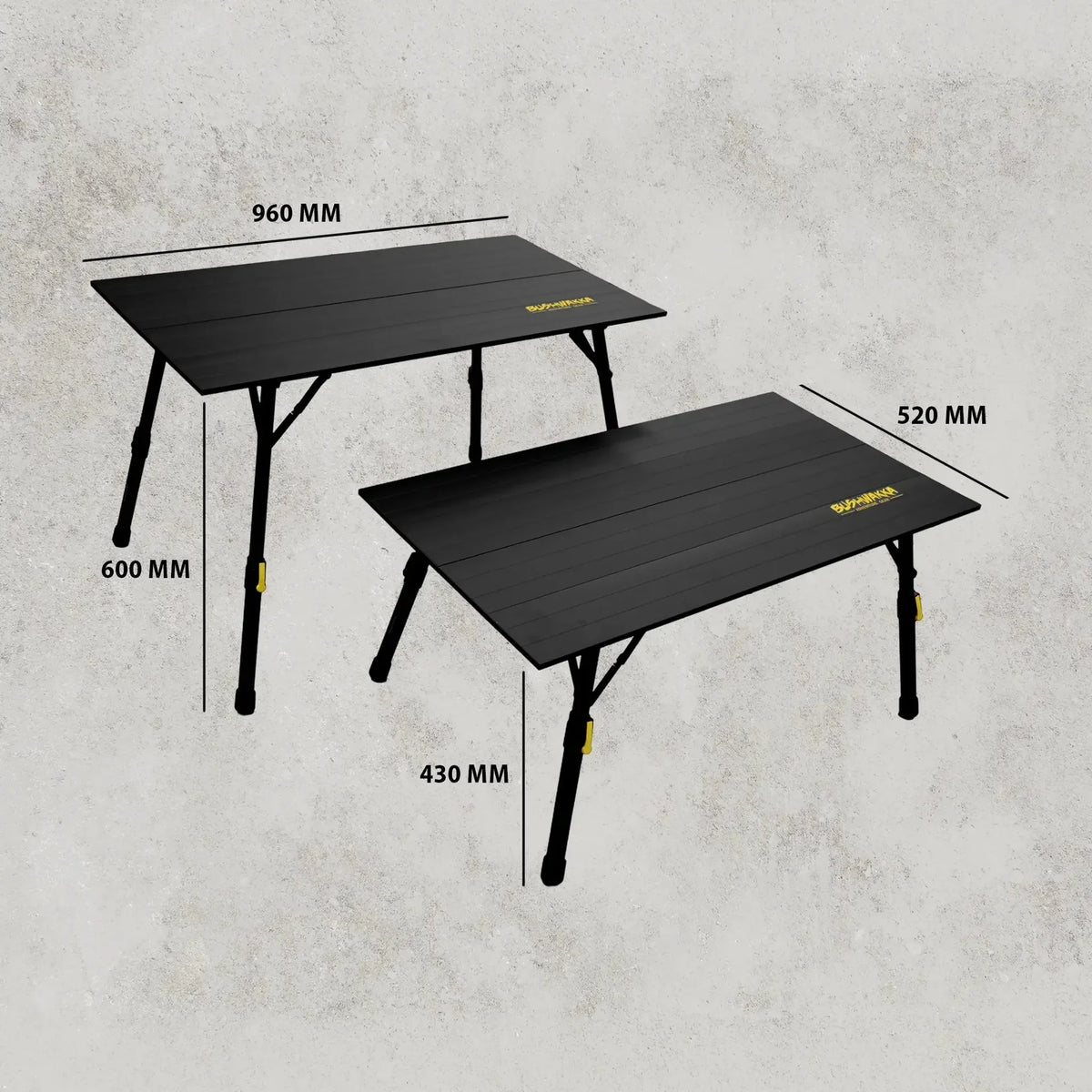 Bushwakka Adjustable Folding Table