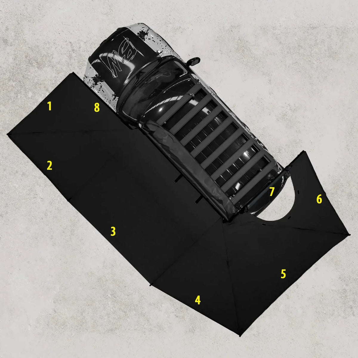 Extreme Darkness PRO XL Squared Wall Kit