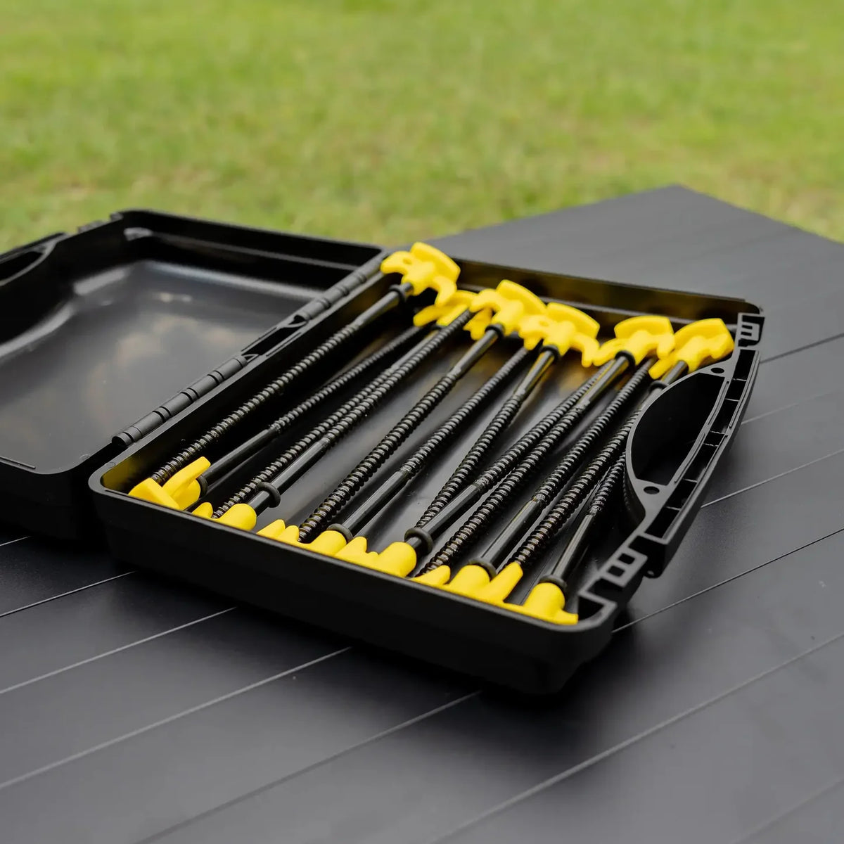 Screw You Spiral Ground Stake Pegs (12 Pack)
